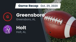 Recap: Greensboro  vs. Holt  2020