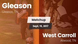 Matchup: Gleason vs. West Carroll  2017
