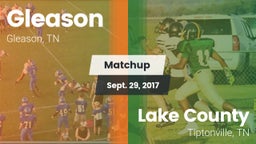 Matchup: Gleason vs. Lake County  2017