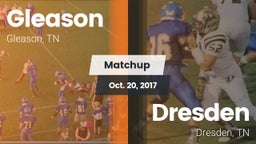 Matchup: Gleason vs. Dresden  2017