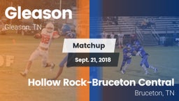 Matchup: Gleason vs. Hollow Rock-Bruceton Central  2018