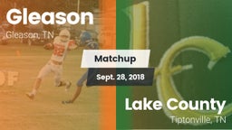 Matchup: Gleason vs. Lake County  2018