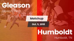Matchup: Gleason vs. Humboldt  2018
