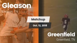 Matchup: Gleason vs. Greenfield  2018