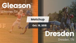 Matchup: Gleason vs. Dresden  2018