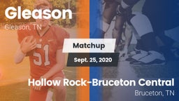 Matchup: Gleason vs. Hollow Rock-Bruceton Central  2020