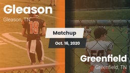 Matchup: Gleason vs. Greenfield  2020