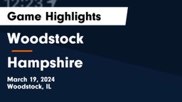 Woodstock  vs Hampshire  Game Highlights - March 19, 2024