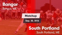 Matchup: Bangor vs. South Portland  2016