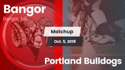 Matchup: Bangor vs. Portland Bulldogs 2018