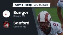 Recap: Bangor  vs. Sanford  2022