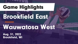 Brookfield East  vs Wauwatosa West  Game Highlights - Aug. 31, 2022