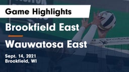 Brookfield East  vs Wauwatosa East  Game Highlights - Sept. 14, 2021