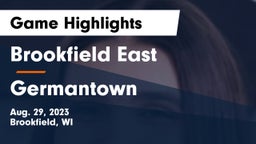 Brookfield East  vs Germantown  Game Highlights - Aug. 29, 2023