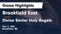 Brookfield East  vs Divine Savior Holy Angels Game Highlights - Oct. 3, 2023