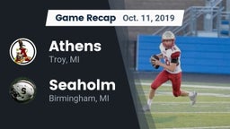 Recap: Athens  vs. Seaholm  2019