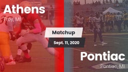 Matchup: Athens vs. Pontiac  2020