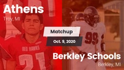 Matchup: Athens vs. Berkley Schools 2020