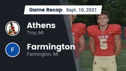 Recap: Athens  vs. Farmington  2021