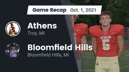 Recap: Athens  vs. Bloomfield Hills  2021