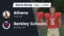 Recap: Athens  vs. Berkley Schools 2022