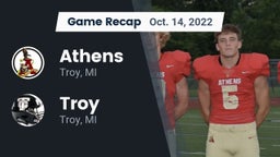 Recap: Athens  vs. Troy  2022