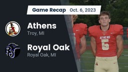 Recap: Athens  vs. Royal Oak  2023