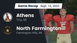 Recap: Athens  vs. North Farmington  2023