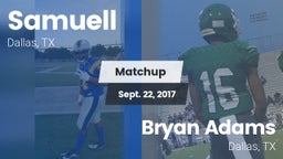 Matchup: Samuell vs. Bryan Adams  2017