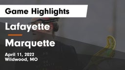 Lafayette  vs Marquette  Game Highlights - April 11, 2022