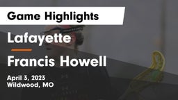 Lafayette  vs Francis Howell  Game Highlights - April 3, 2023