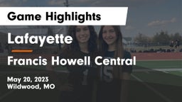 Lafayette  vs Francis Howell Central  Game Highlights - May 20, 2023