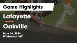 Lafayette  vs Oakville  Game Highlights - May 14, 2024
