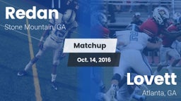 Matchup: Redan vs. Lovett  2016