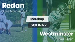 Matchup: Redan vs. Westminster  2017