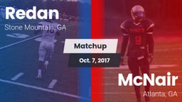 Matchup: Redan vs. McNair  2017