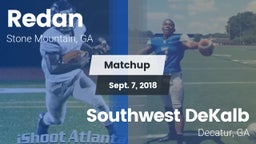 Matchup: Redan vs. Southwest DeKalb  2018