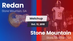 Matchup: Redan vs. Stone Mountain   2018