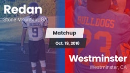 Matchup: Redan vs. Westminster  2018