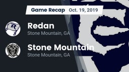 Recap: Redan  vs. Stone Mountain   2019