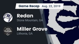 Recap: Redan  vs. Miller Grove  2019