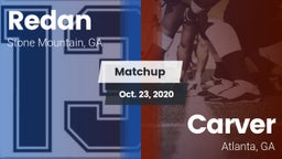 Matchup: Redan vs. Carver  2020