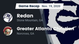 Recap: Redan  vs. Greater Atlanta Christian  2020