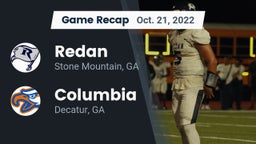 Recap: Redan  vs. Columbia  2022