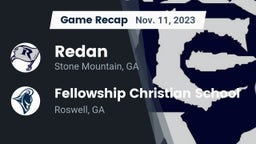 Recap: Redan  vs. Fellowship Christian School 2023