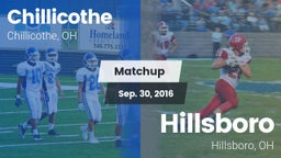 Matchup: Chillicothe vs. Hillsboro 2016