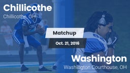 Matchup: Chillicothe vs. Washington  2016