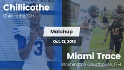 Matchup: Chillicothe vs. Miami Trace  2018