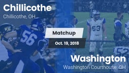 Matchup: Chillicothe vs. Washington  2018