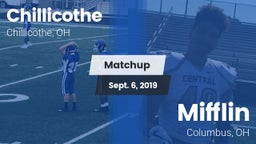 Matchup: Chillicothe vs. Mifflin  2019